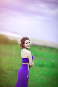 Dress girl vietnam asia photo