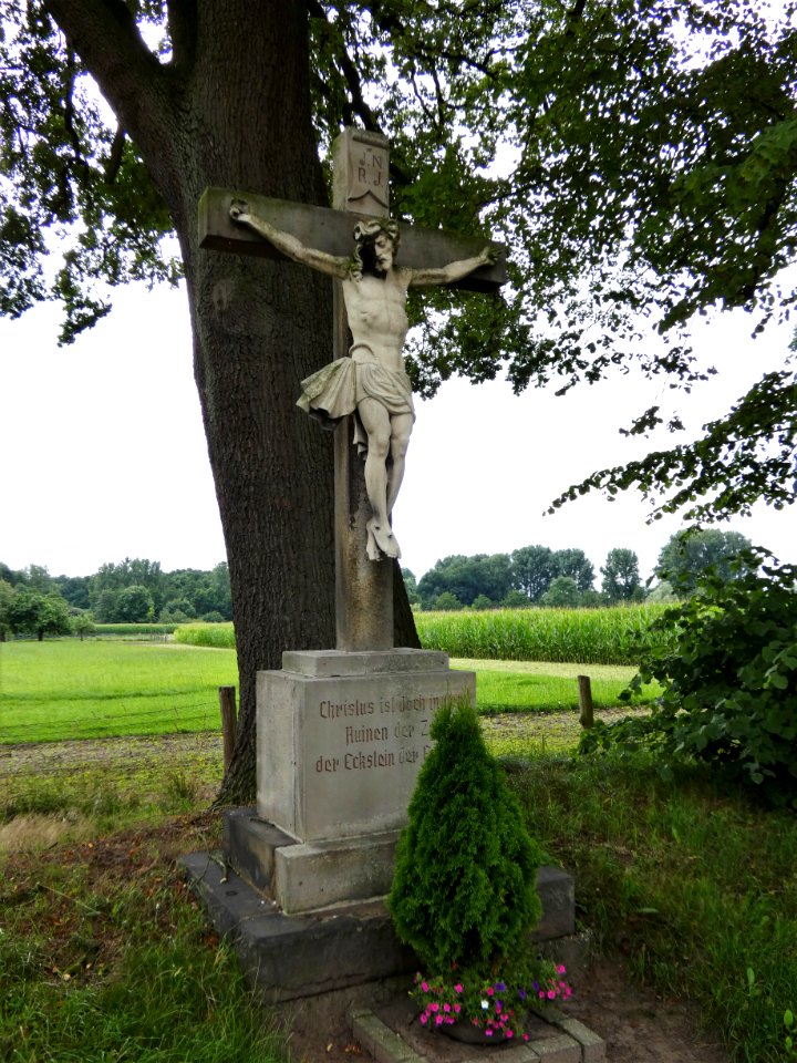 Wegekreuz Ahaus, Tegelstegge