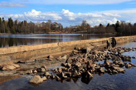 Weir Oulujoki Oulu 20180429 photo