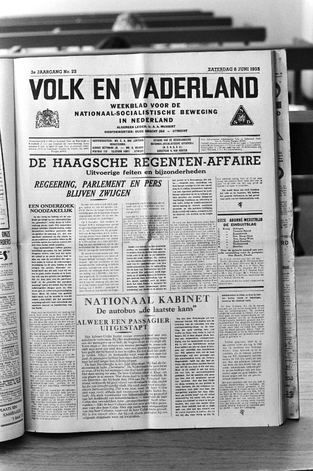 Weekbladen, archieven, oplichting, Sant, François van 't, Bestanddeelnr 930-4820