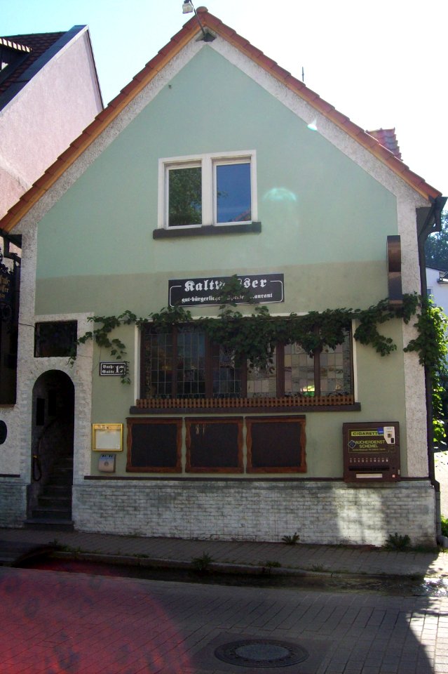 Weinstube Kaltwasser Bachgasse Bensheim-Auerbach