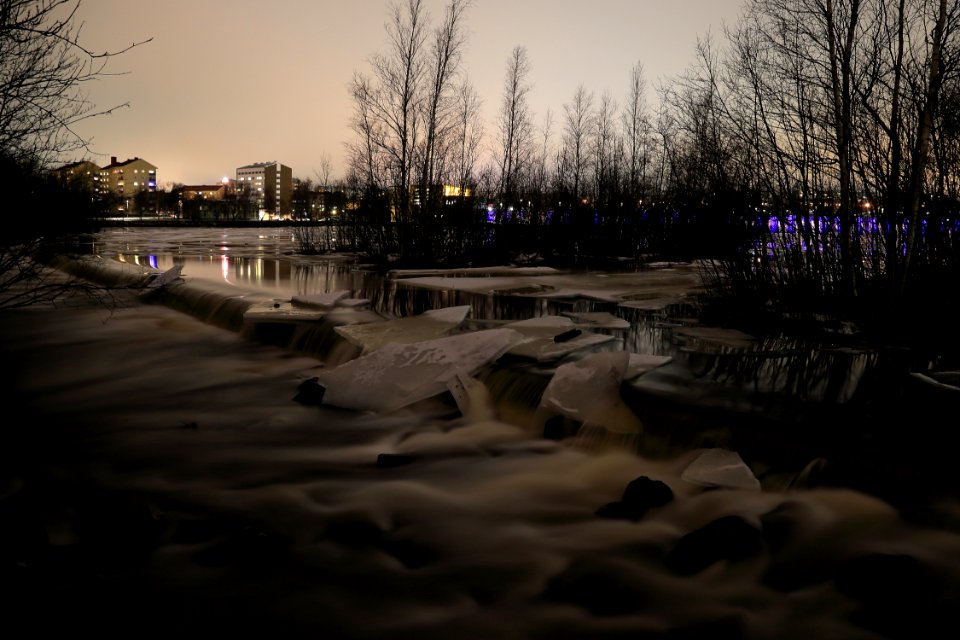 Weir Oulujoki Oulu 20151222