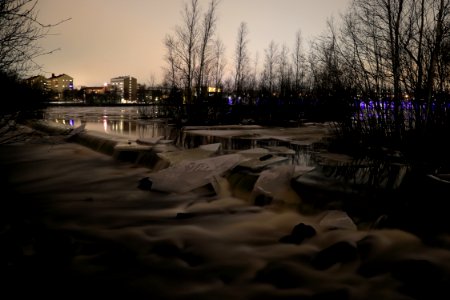 Weir Oulujoki Oulu 20151222