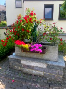 Weiperfelden, Brunnen Butzbacher Straße, bei Nr. 9