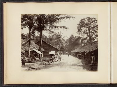Weg door kampong, Bestanddeelnr 852 14