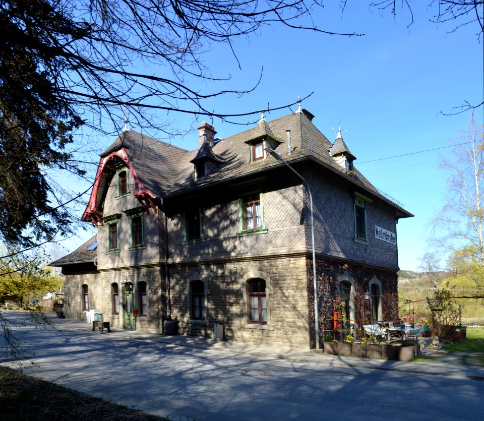 Weilmünster, Bahnhof