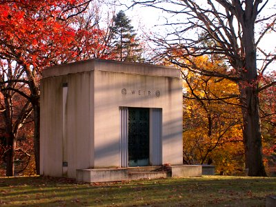 Weir mausoleum, Homewood Cemetery, 2020-11-10, 01