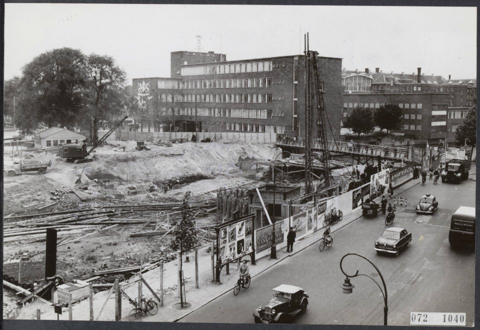 Weg- en waterbouwkunde, bruggen, nassaukade, kinkerstraat, Bestanddeelnr 072-1040