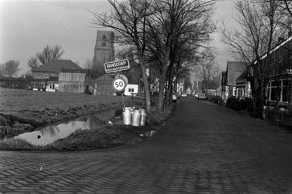Weg van Zunderdorp naar Ransdorp, Ransdorp, Bestanddeelnr 926-1974