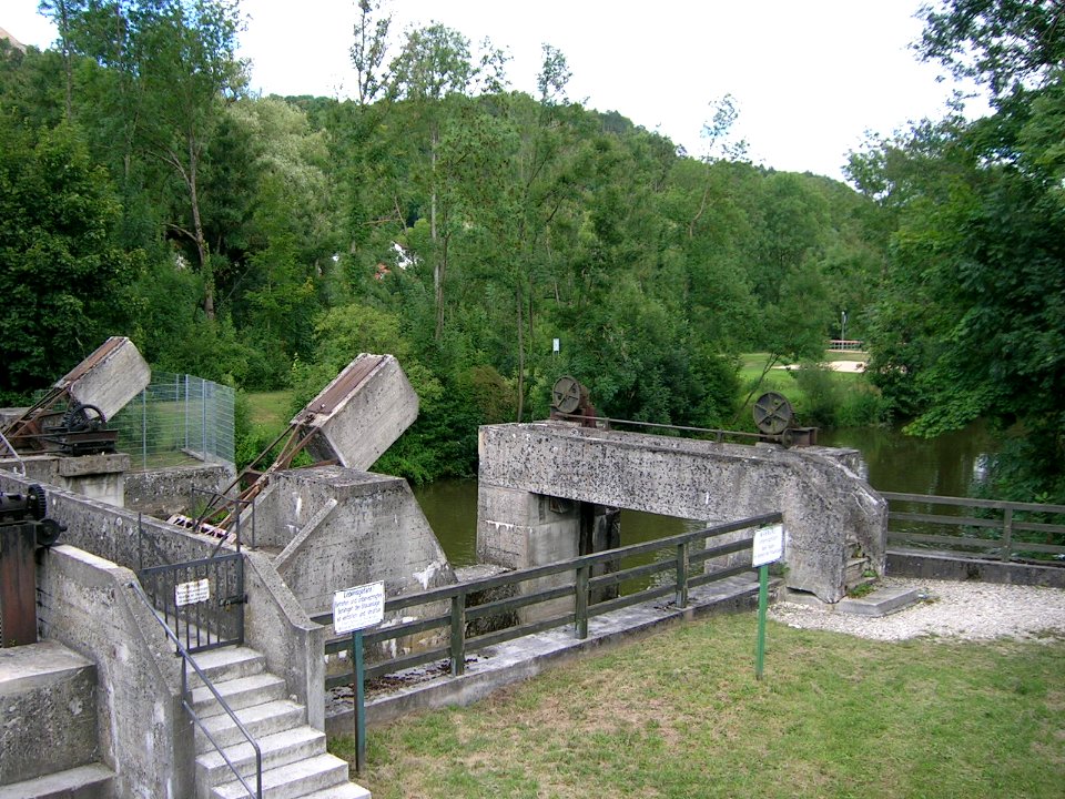 Wehr Willibaldsbrücke Eichstätt -2