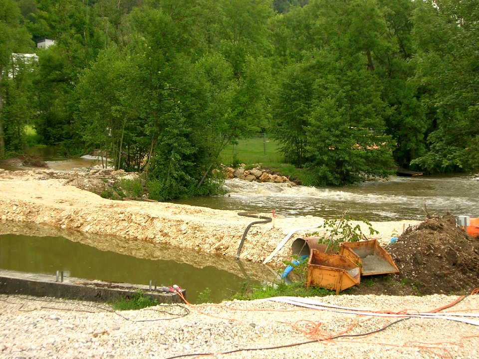 Wehr Willibaldsbrücke Eichstätt -Abbau 2016-06-19 (09)