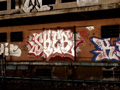Wehrmachtsspeicher with graffiti 02