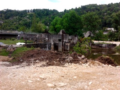 Wehr Willibaldsbrücke Eichstätt -Abbau 2016-05-29 (08)