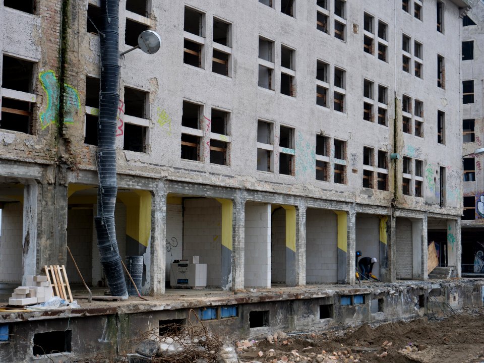 Wehrmachtsspeicher during reconstruction on 2019-11-21 04