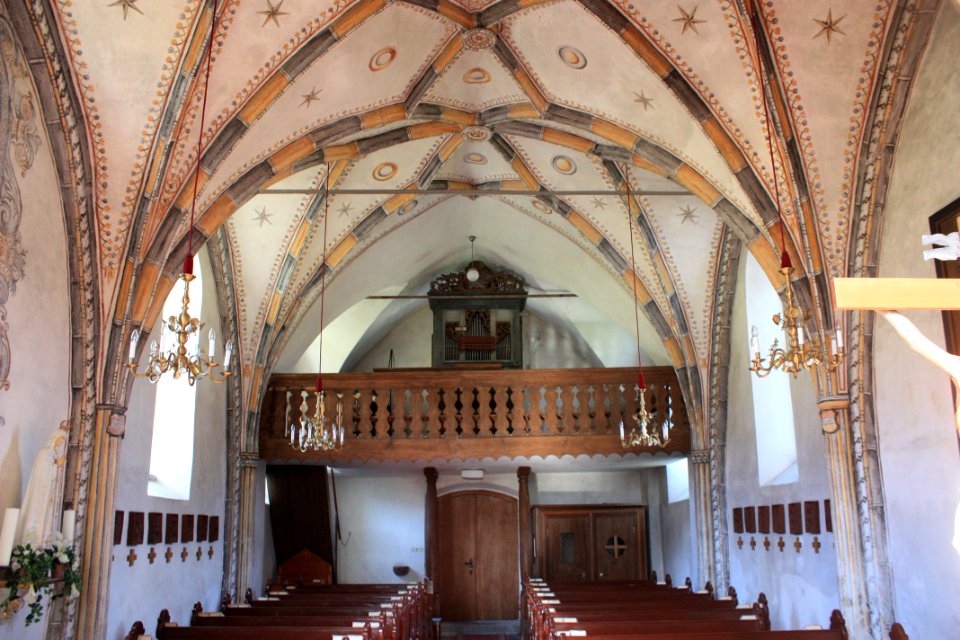 Weißbriach - Katholische Kirche - Blick zur Orgelempore