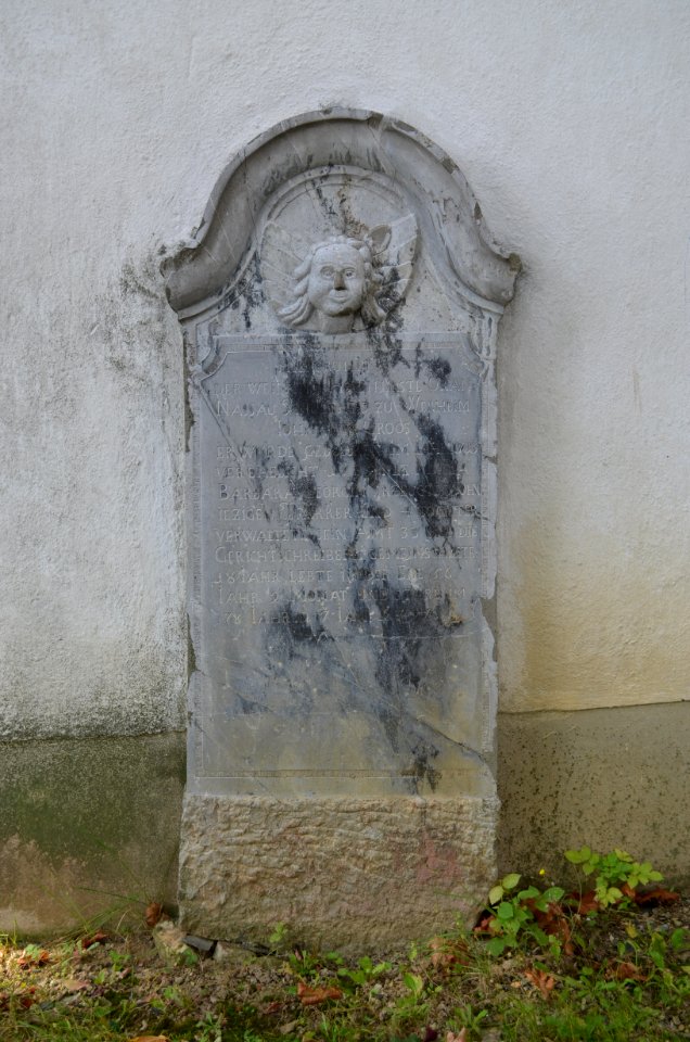 Wehrheim, Kirche, Grabstein Johannes Groos