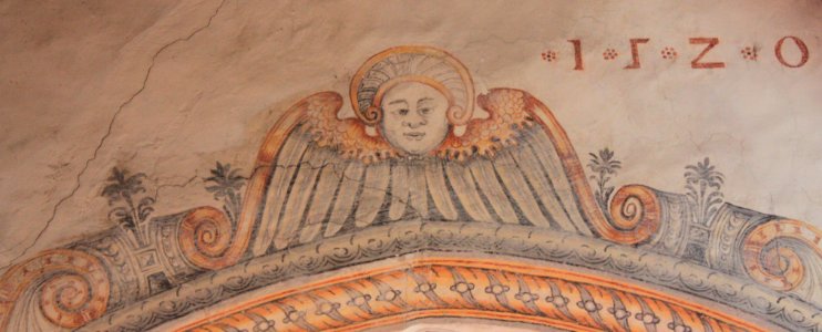 Weißbriach - Katholische Kirche - Engel über Triumphbogen