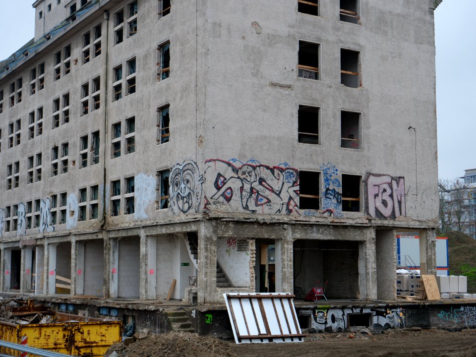 Wehrmachtsspeicher during reconstruction on 2019-11-21 10