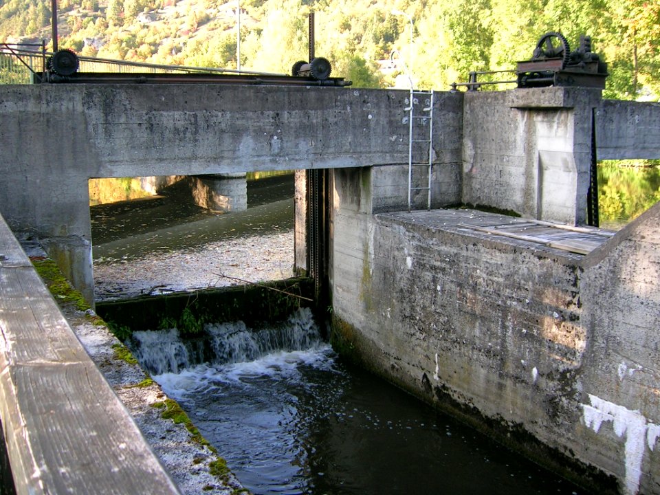 Wehr Willibaldsbrücke Eichstätt -5