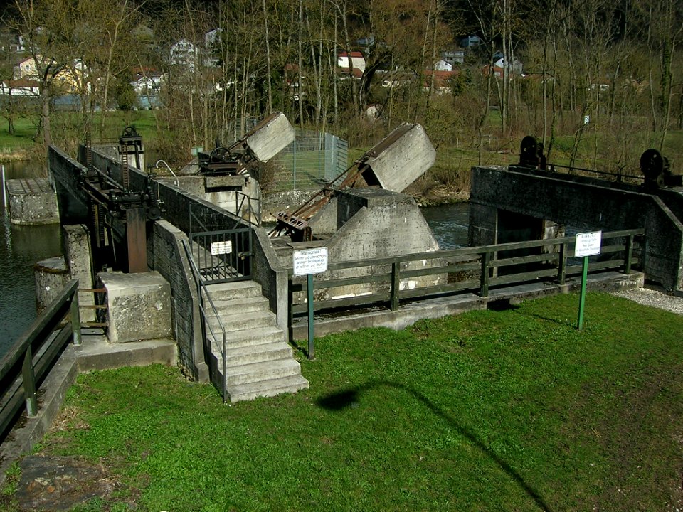 Wehr Willibaldsbrücke Eichstätt -2013-04-13 (1)