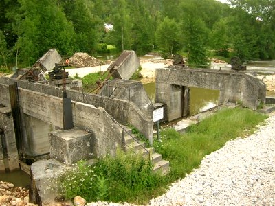 Wehr Willibaldsbrücke Eichstätt -Abbau 2016-06-19 (06)