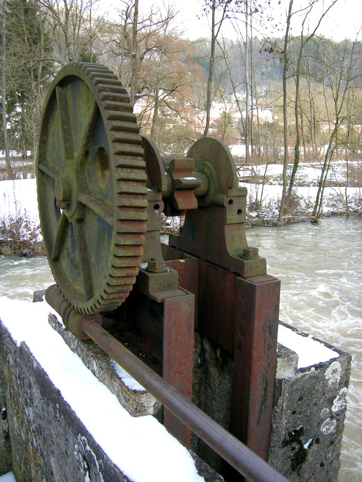 Wehr Willibaldsbrücke Eichstätt -Detail 2013-02-10 (1)