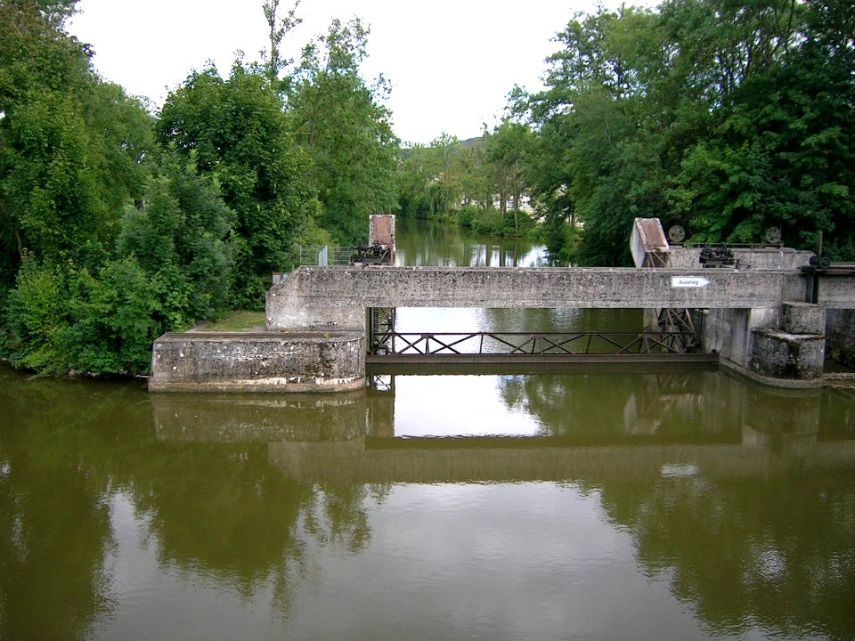 Wehr Willibaldsbrücke Eichstätt -1