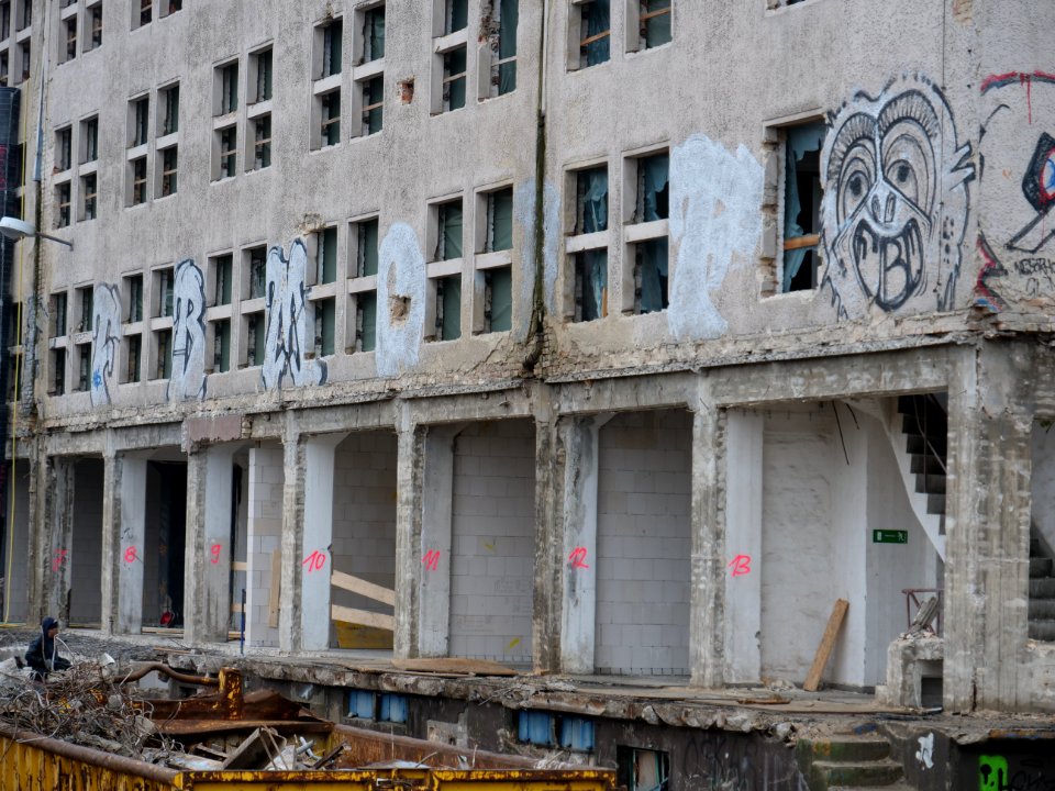 Wehrmachtsspeicher during reconstruction on 2019-11-21 08
