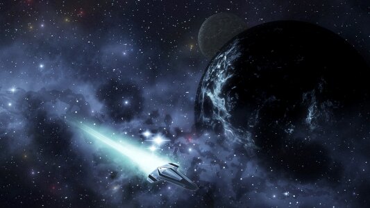 Futuristic forward sci fi