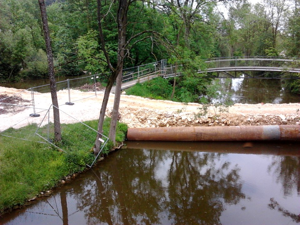 Wehr Willibaldsbrücke Eichstätt -Abbau 2016-05-29 (07)