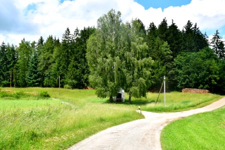 Wegkapelle (Hirnstetten) Landschaft 1