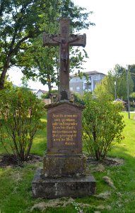 Wehingen, Wegekreuz vor St. Ulrich