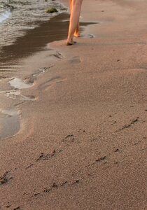 Sand water landscape