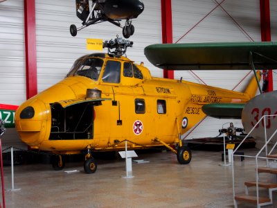 Whirlwind HAR10 - Royal Air Force Rescue - XP352 (with tail of XD186) at Flugausstellung Hermeskeil, pic2