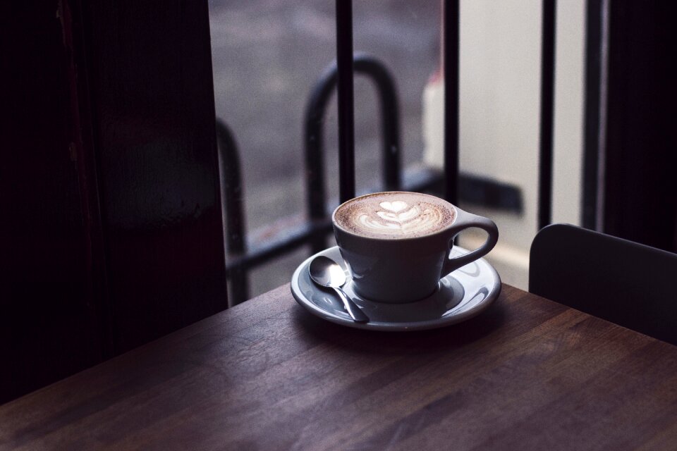 Espresso coffee shop caffelatte