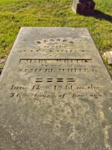 White (Mary), Oak Spring Cemetery, 2015-09-17, 01