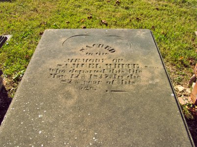 White (Samuel, Sr.), Oak Spring Cemetery, 2015-09-17, 02