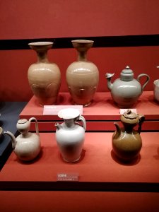 White porcelain pot, excavated in 1952 from Changsha, Hunan, Hunan Museum