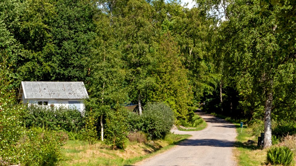 White house in Alsbäck