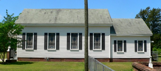 White House Church (Orangeburg Co SC) from ESE 1