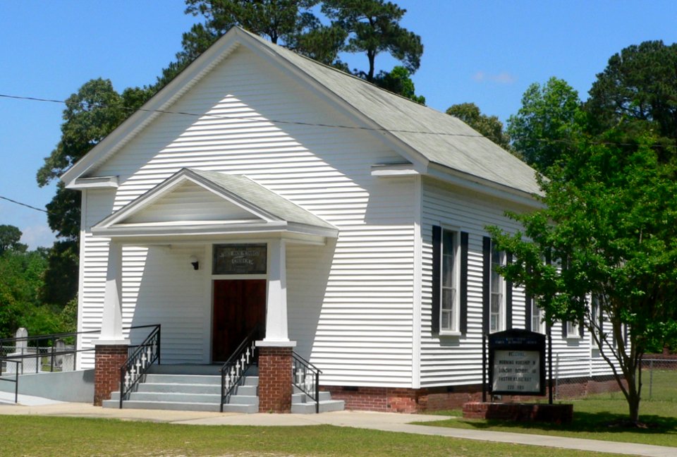 White House Church (Orangeburg Co SC) from S 1