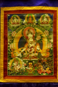 White Tara, Tibet, 1644-1911 AD - Sichuan Provincial Museum - Chengdu, China - DSC04498