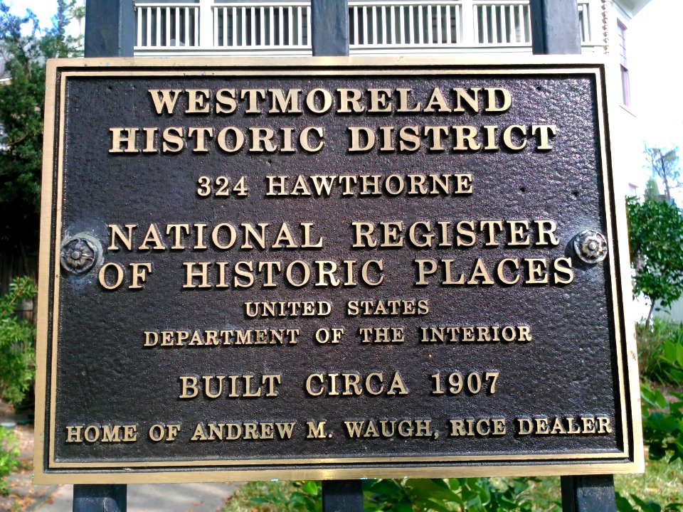 WestmorelandHistoricDistrictNRHP