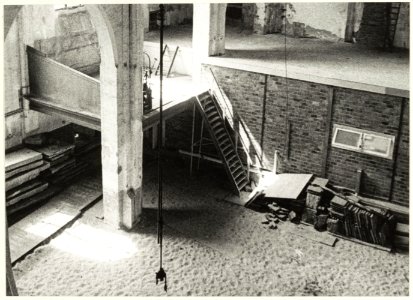 Westzijde interieur van de voormalige Janskerk. NL-HlmNHA 54022112