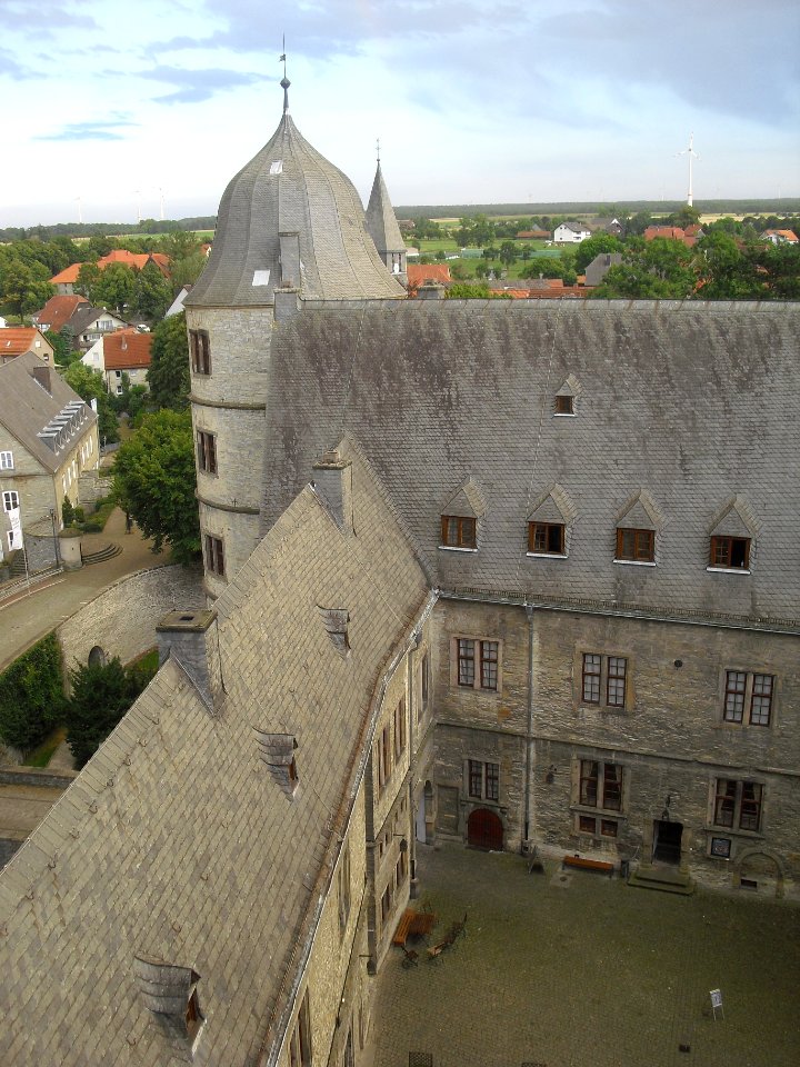 Wewelsburg - Innenhof, Ostturm