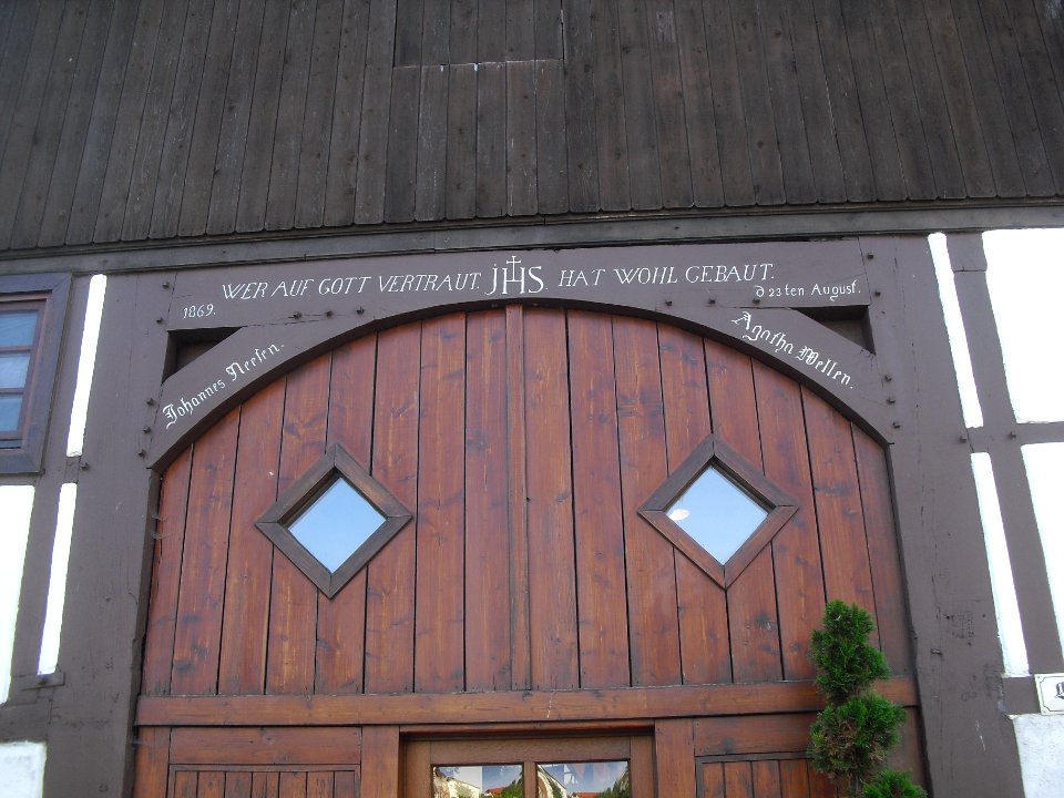 Wewelsburg (Ortschaft) - Lange Straße 20 - Inschrift