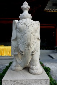 White elephant, Guangzhou Dafo Temple