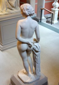 White Captive by Erastus Dow Plamer, view 2, 1858, plaster - Albany Institute of History and Art - DSC08280