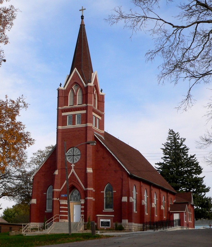 Weston, Nebraska St. John Nepomucene from SW