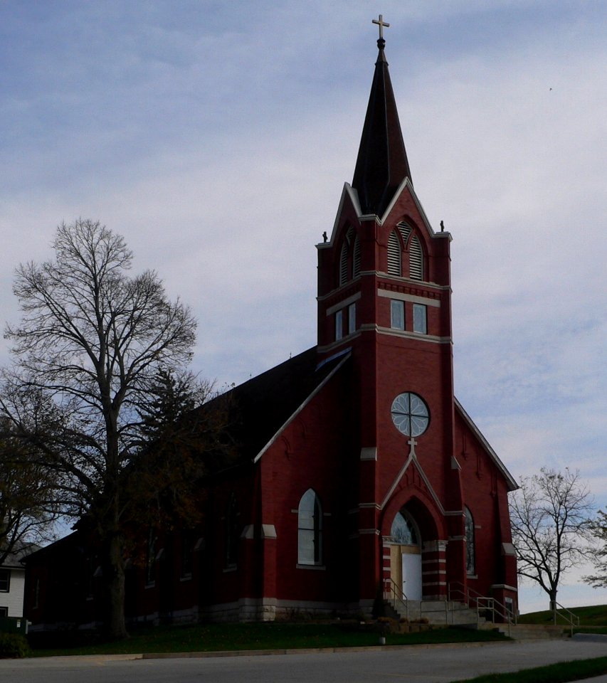 Weston, Nebraska St. John Nepomucene from NW